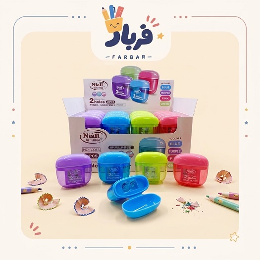 تراش مخزن دار رنگی تراش مخزن دار دو سوراخه - تصویر 1
