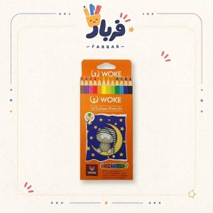 مداد رنگی 12 رنگی ووک