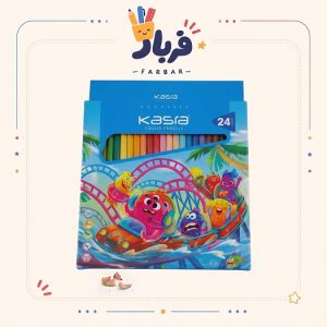 مداد رنگی 24 رنگ کسری